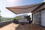 Markisen über Terasse